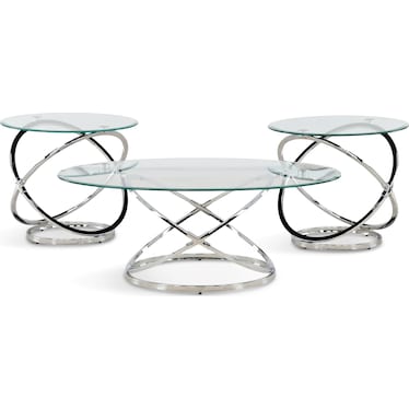 Vegas 3-Piece Table Set