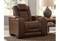venaldi leather power recliner  room image  
