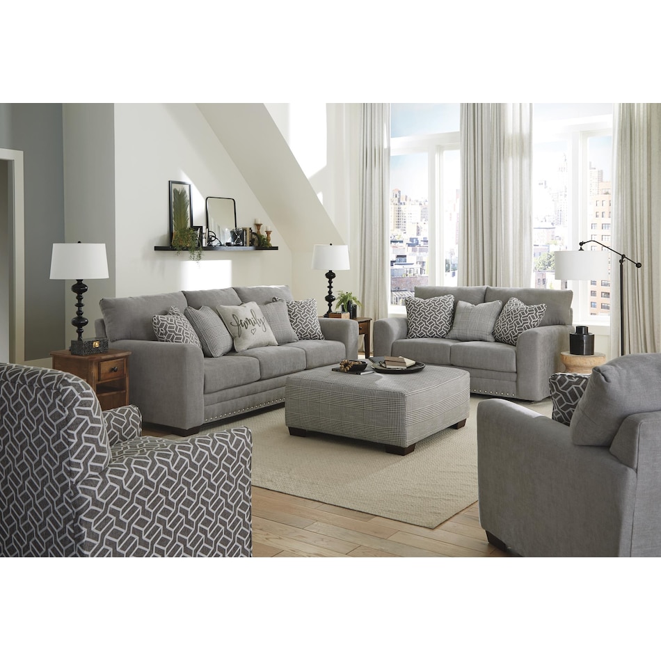 vera living room gray st loveseat   