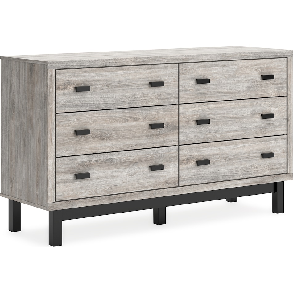 vessalli bedroom two tone br master dresser b   