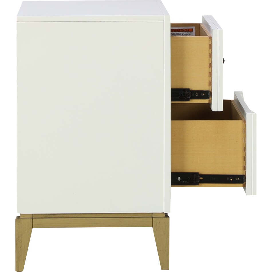 victoria white br youth nightstand   