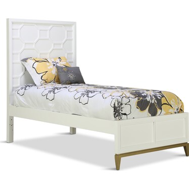 Victoria Twin Panel Bed
