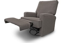 vita dark gray mt fabric recliner p   