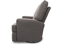 vita dark gray mt fabric recliner p   