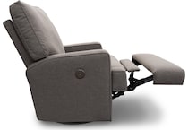 vita dark gray mt fabric recliner p   