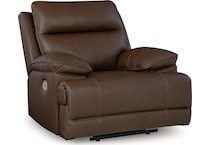 vonryan living room brown mt motion lthr rec w grp p u  