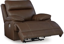 vonryan living room brown mt motion lthr rec w grp p u  