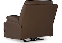 vonryan living room brown mt motion lthr rec w grp p u  