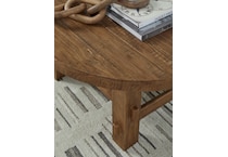 warm brown oc coffee table t   