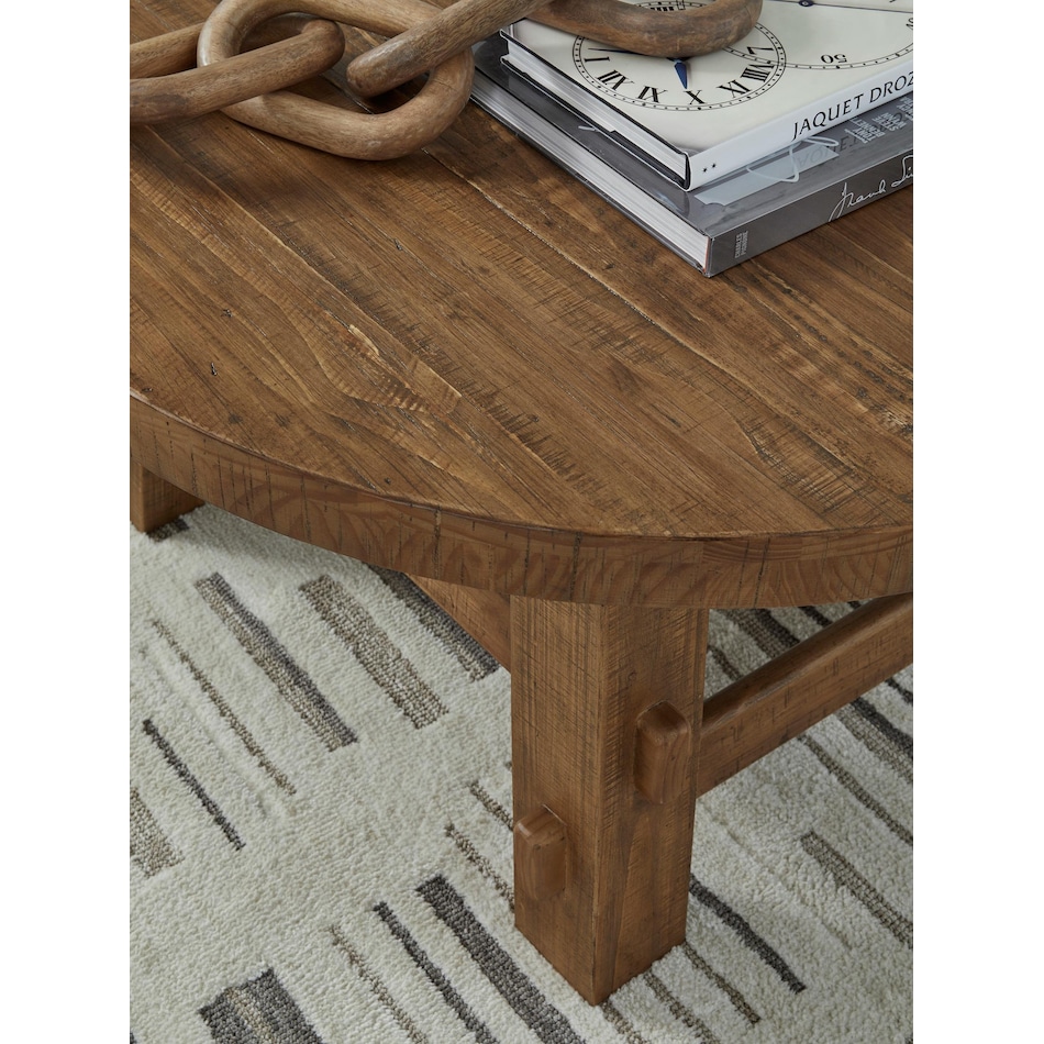 warm brown oc coffee table t   