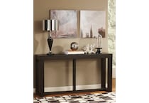 watson dark brown oc sofa table t   