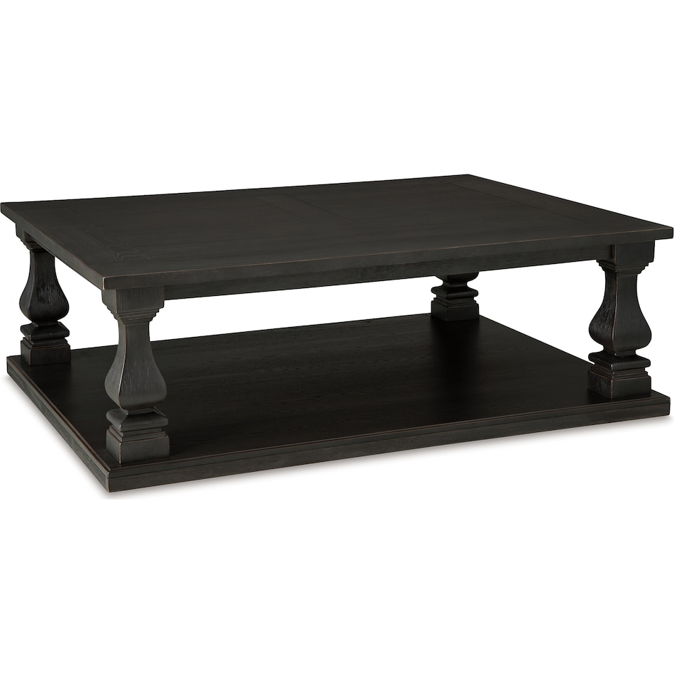 wellturn occasional black oc coffee table t   