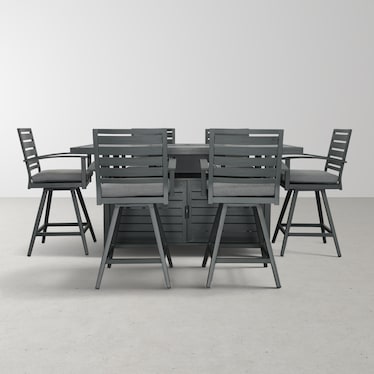 West Lake 7-Piece Outdoor Dining Set