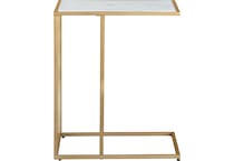 white accent table a  