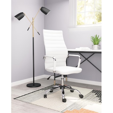 Primero Office Chair White