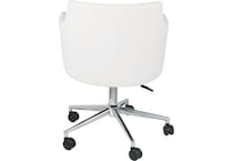 white desk chair h a  