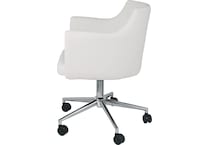white desk chair h a  