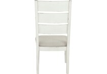white dining chair d   