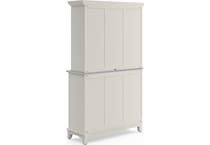 white dr buffet server     