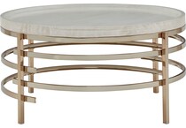 white gold coffee table t   