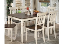 whitesburg dining table d  room image  