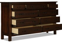 wildwood brown br master dresser   