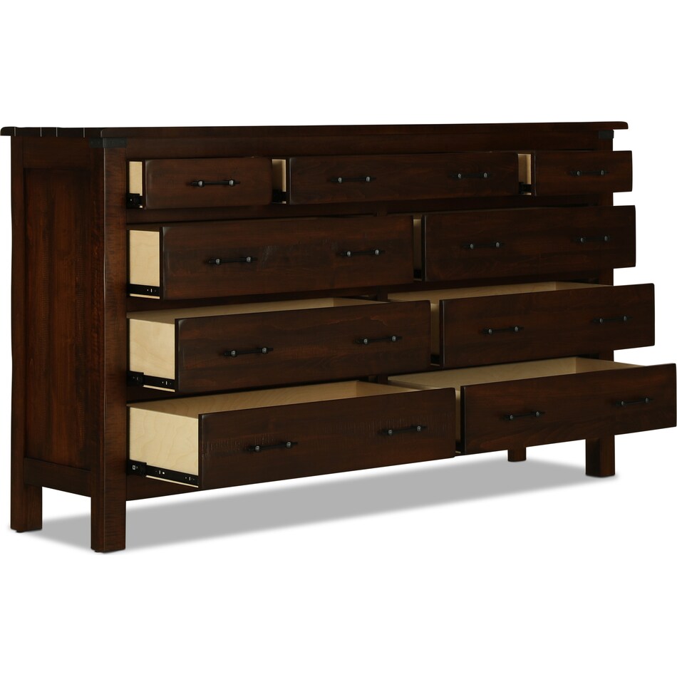 wildwood brown br master dresser   