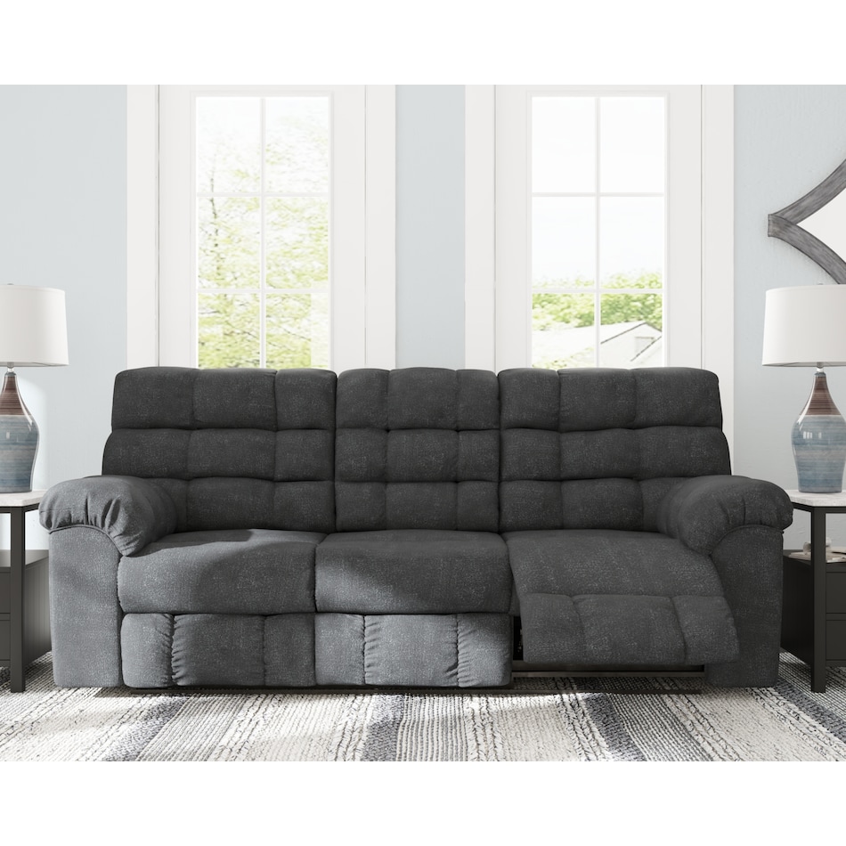 wilhurst reclining sofa  room image  