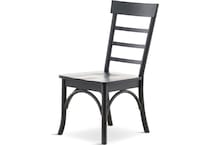 willowbrook dining black dr side chair   