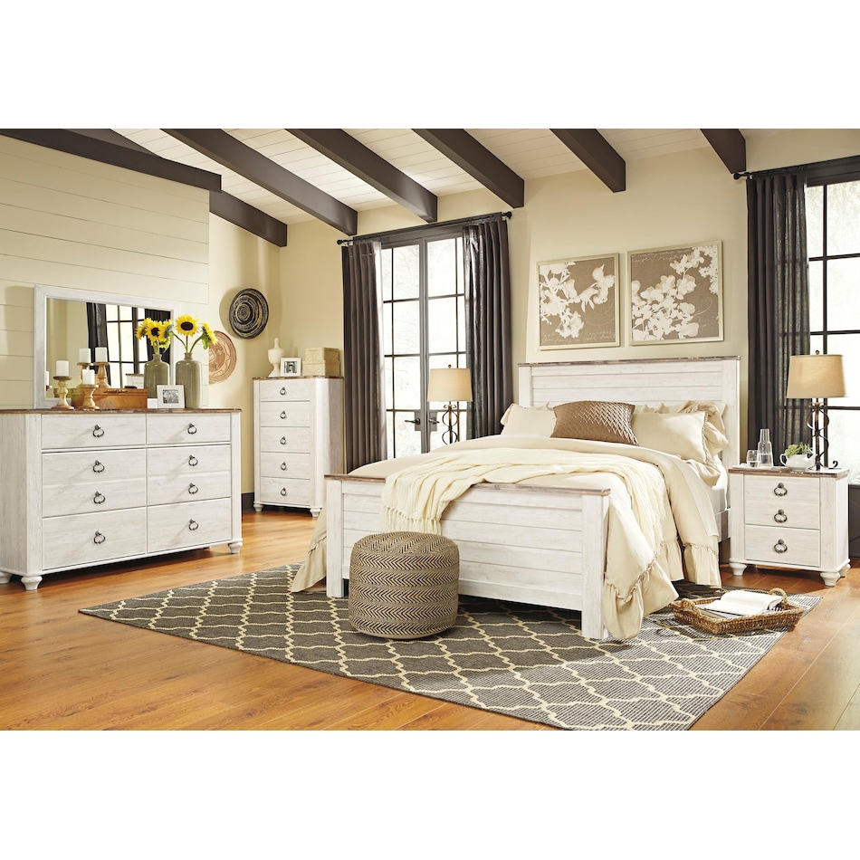 willowton bedroom two tone br packages bb  