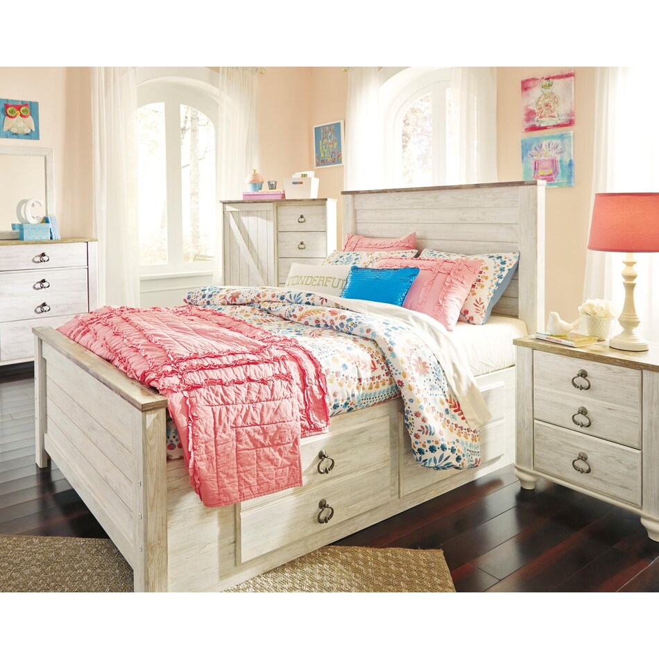 willowton y bedroom white br packages apk b fss  