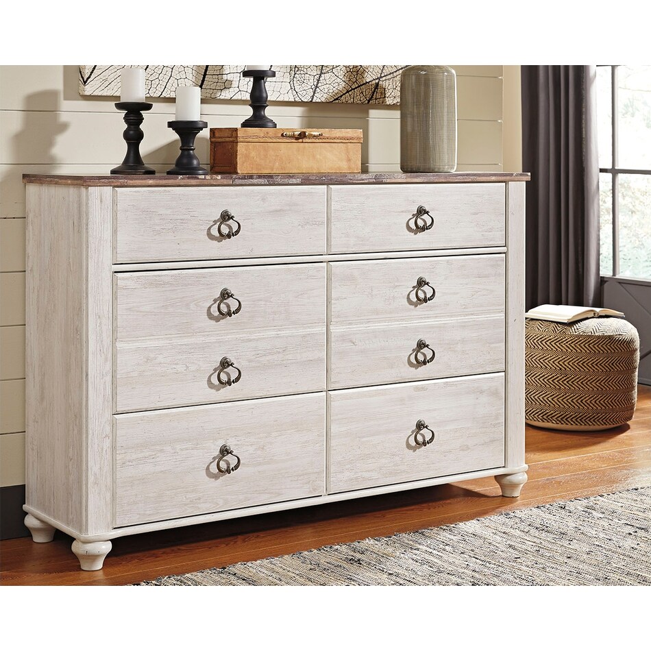 Willowton Dresser - Dressers and Mirrors