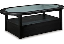 winbardi occasional black oc coffee table t   