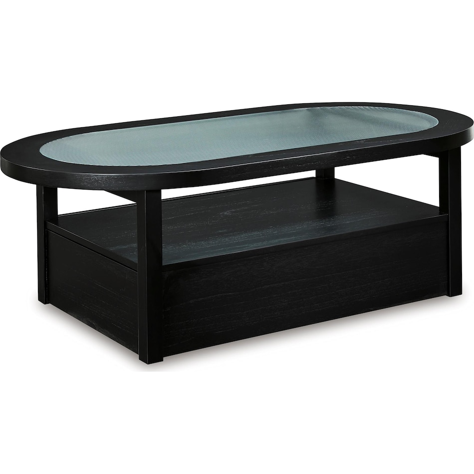 winbardi occasional black oc coffee table t   