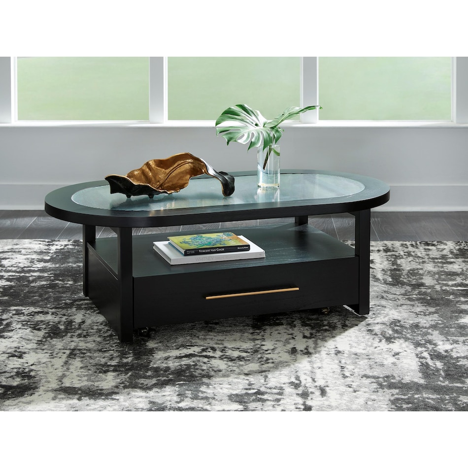 winbardi occasional black oc coffee table t   