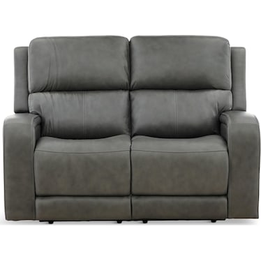 Winslow Leather Power Reclining Loveseat