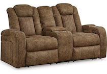 wolfridge living room brown mt motion fabric loveseat p   