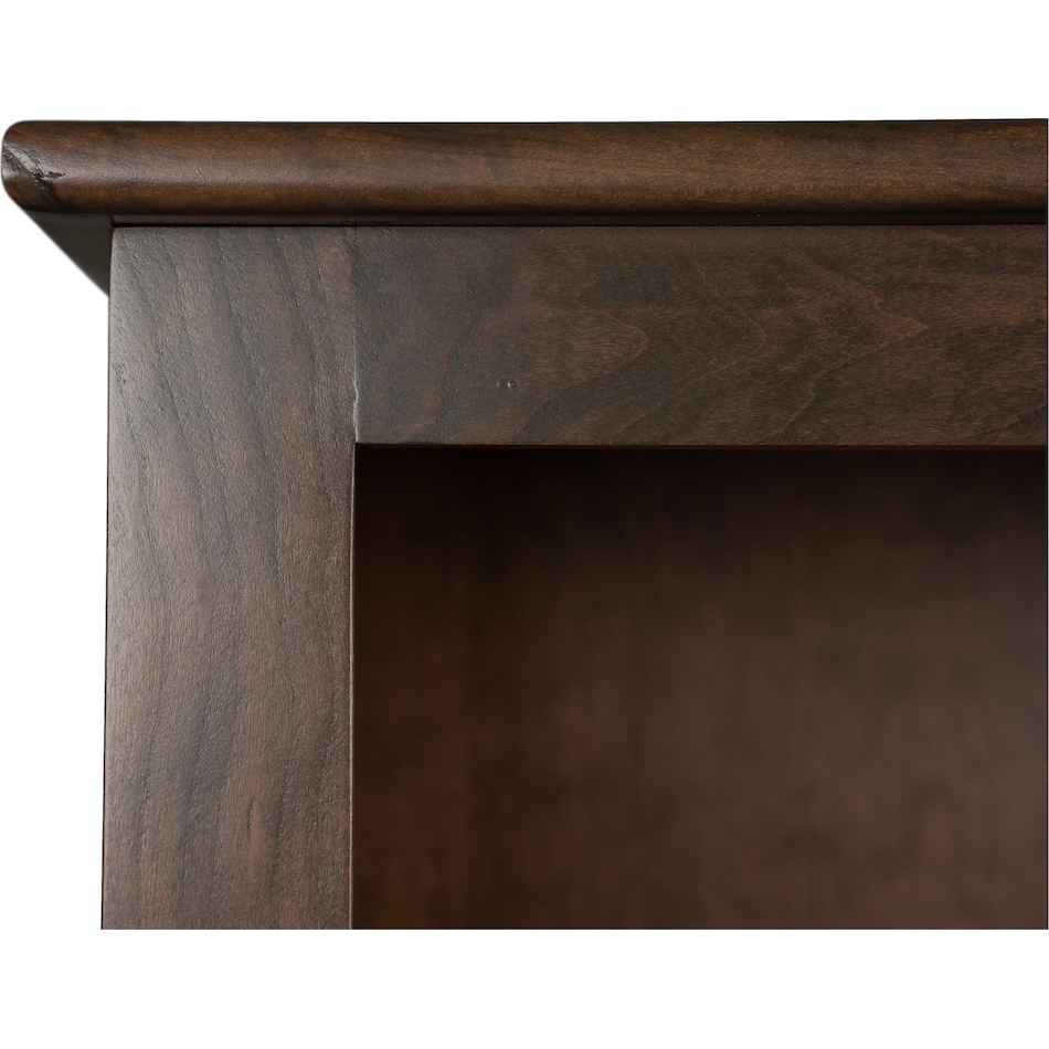 woodstock office brown at wood accent piece   