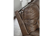 wurstrow brown power reclining sofa u  
