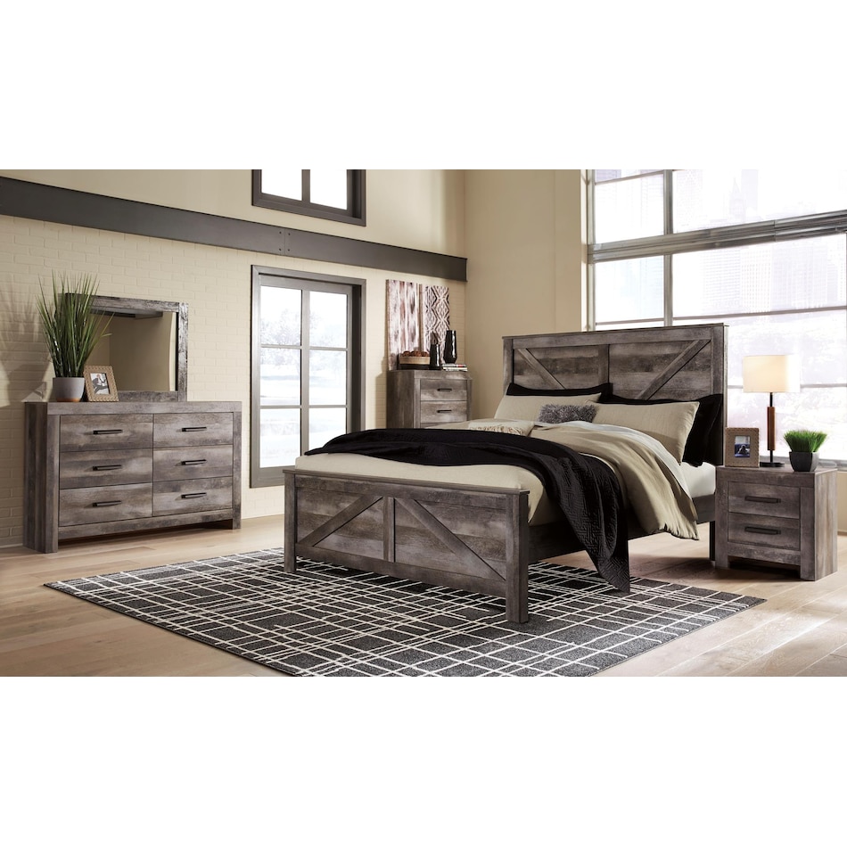 wynnlow gray br master dresser b   