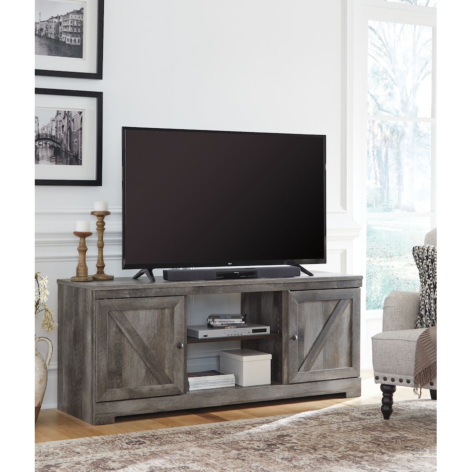 wynnlow gray et entertainment console w   