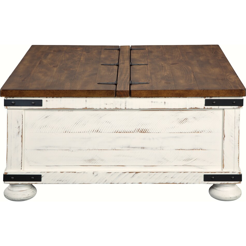 wystfield brown   white coffee table t   