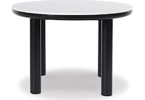 xandrum dining black dr dining table reg hgt d   