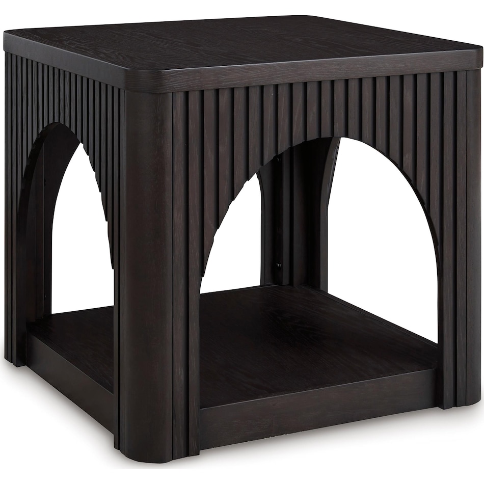 yellink occasional black oc end chairside table t   