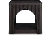 yellink occasional black oc end chairside table t   