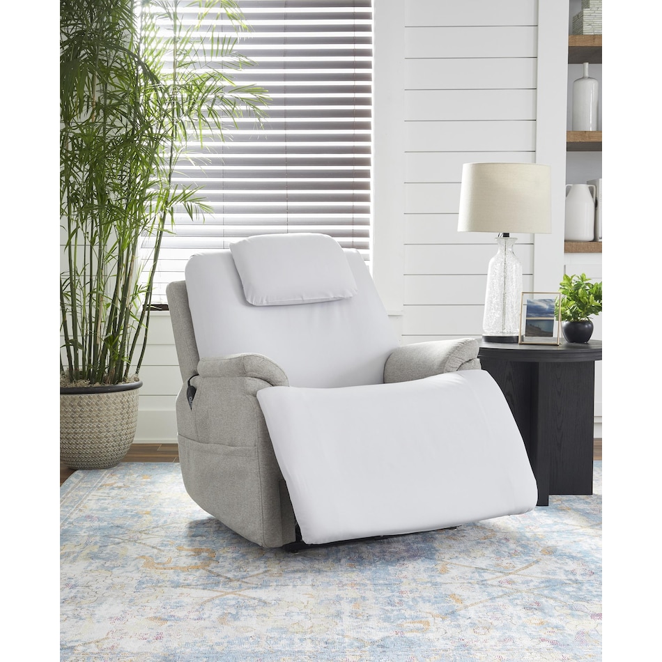 zecliner off white mt lift chair   