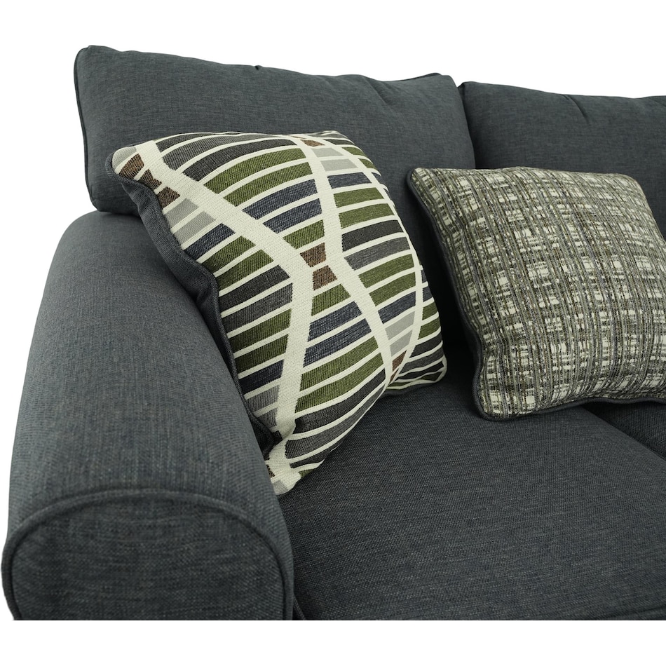 zion living room gray st stationary fabric sofa   