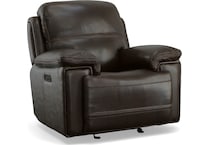 zoey living room dark brown mt motion lthr rec w grp p   